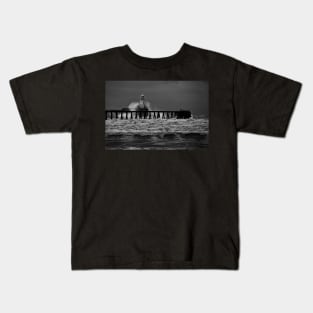 Storm in Black and White Kids T-Shirt